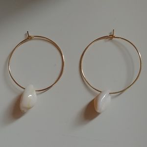 Seashell earrings